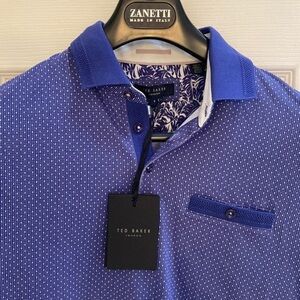 New blue Ted Baker London Polo